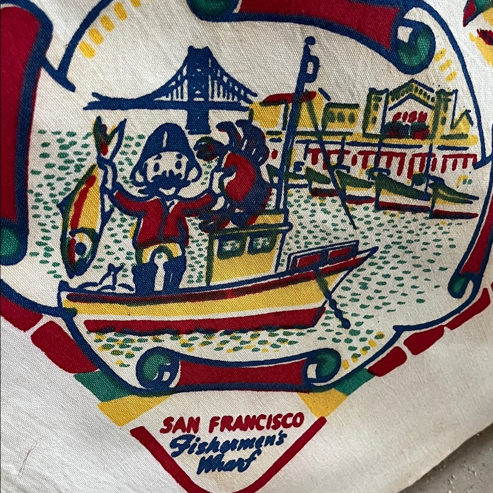 Vintage California table cloth - Picture 6 of 6